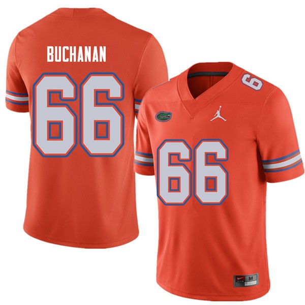 Jordan Brand Men #66 Nick Buchanan Florida Gators College Football Jerseys Orange